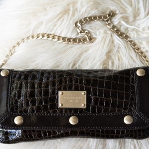 Alligator Michael Kors Clutch/Shoulder Bag